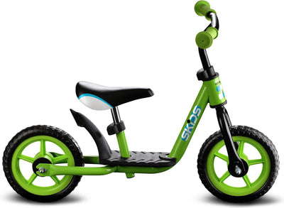 Laufrad 10 Zoll Junior Grün Schwarz