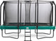 Salta First Class – Trampolin mit Sicherheitsnetz und Leiter – 427 x 244 cm – grün