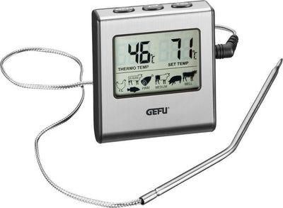 Gefu tempere digitales Küchenthermometer – Fleischthermometer und Grillthermometer – bis 250°C