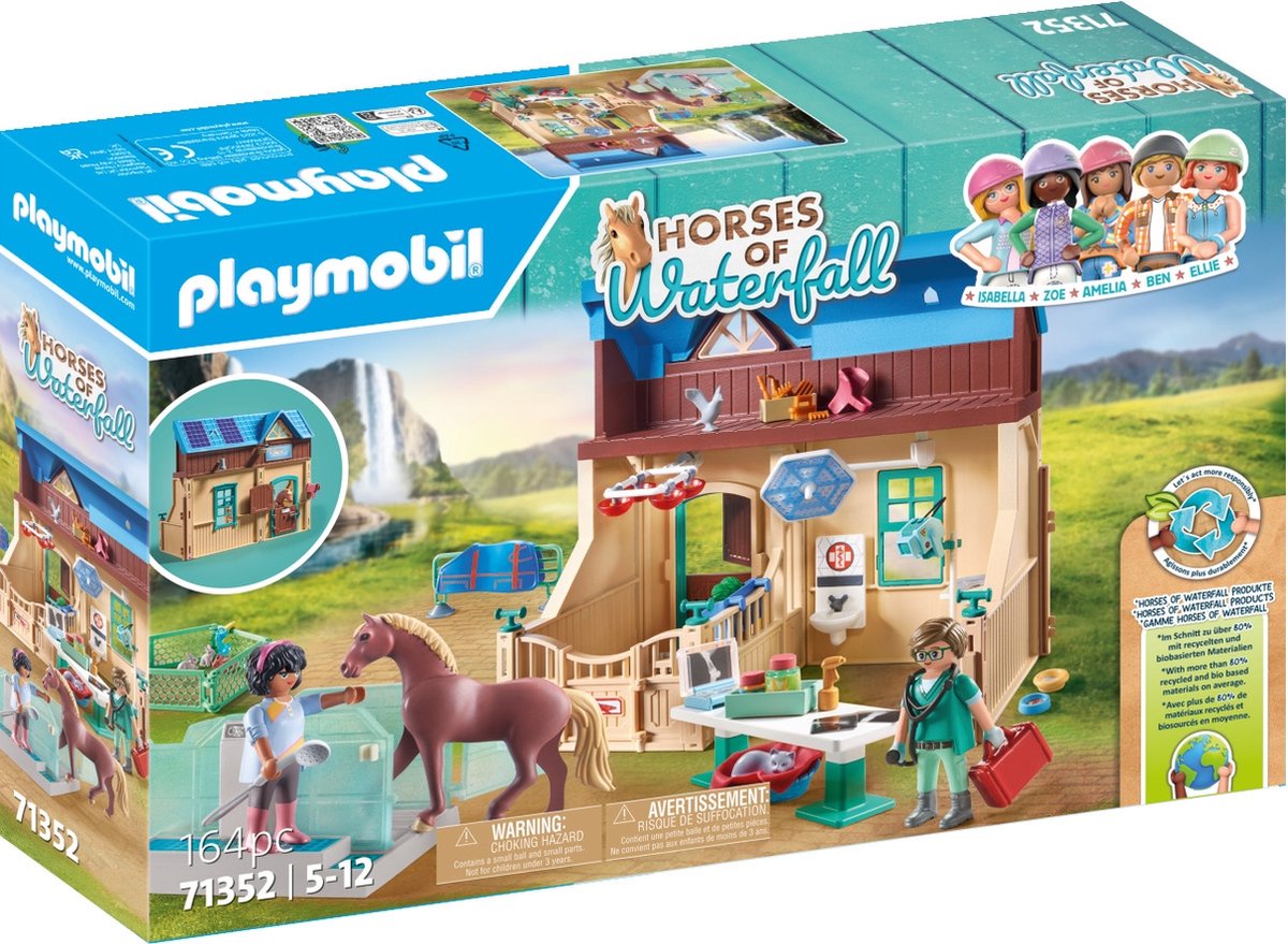 Spielmobilpferde oder Wasserfall Pferdetherapie Veterinärpraxis 71352