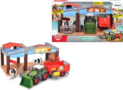 Dickie Boerderij und Fendt Tractor Play Set