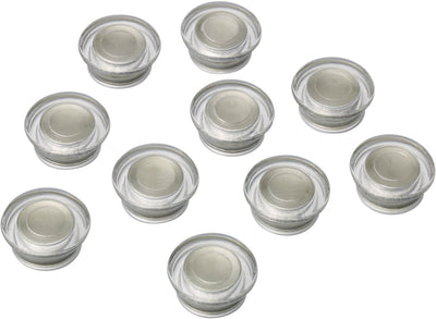 Nobo - Glastafelmagnete - 10 Stück - Weiß