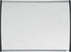 Nobo Whiteboard mit gebogenem Rahmen 58,5 x 43 cm – inklusive Whiteboard-Zubehör – weiß