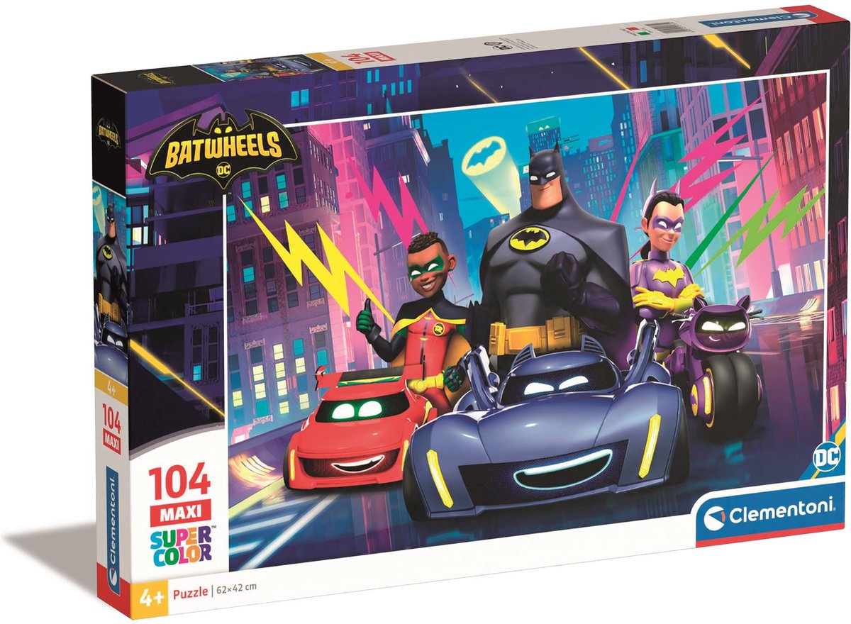 Clementoni Jigsaw Puzzle Super Color Maxi Bathweels, 104st.