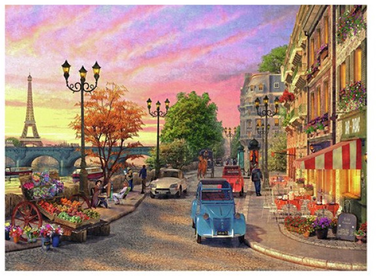 Ravensburger Jigsaw Puzzle Abendatmosphäre in Paris, 500st.