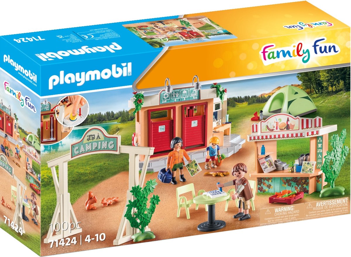 Playmobil Familie Fun Camping 71424