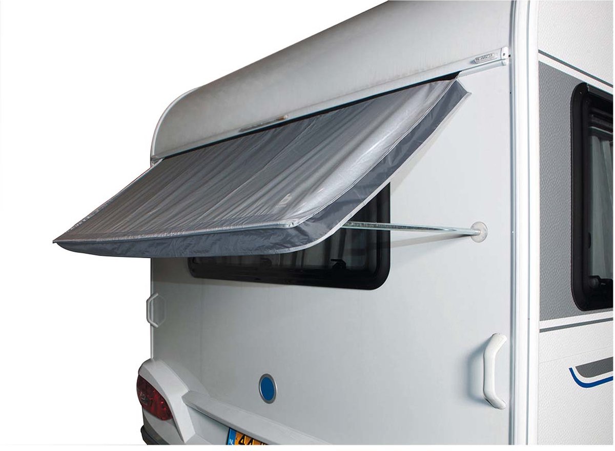 Bo-Camp – Wohnwagen-Fenstermarkise – Stahlrahmen