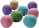 Kreativfirma Wollperlen, D 20 mm, Pastellfarben, 64 Stück 1 Box