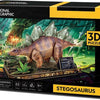 Kubikfun 3D -Puzzle National Geographic Stegosaurus