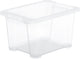 Rotho Core Basic Aufbewahrungsbox - 4er-Set - stapelbar - 15 ltr