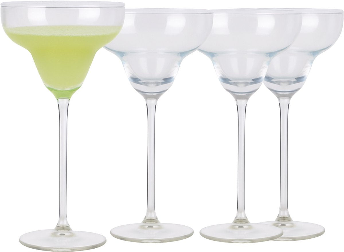 Alpina 4x Margarita-Cocktailgläser - Glas - 250 ml - spülmaschinenfest