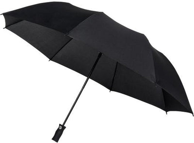 Falcone - Regenschirm - ø 120 cm - faltbar - Automatik - Schwarz
