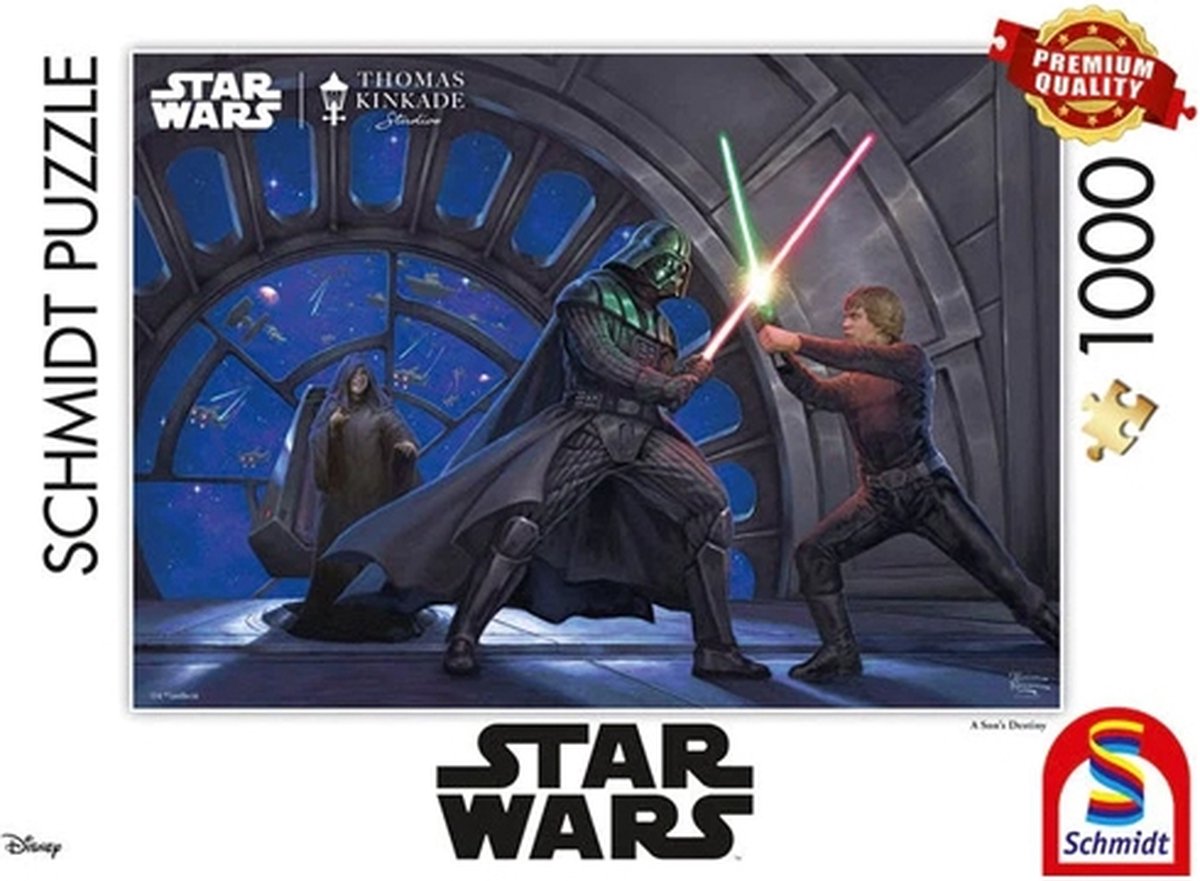 Star Wars: Der Mandalorianer – Thomas Kinkade Studios – Das Schicksal eines Sohnes, mehrfarbig