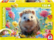 Schmidt spielen Schmidt-Puzzle - Igel, 150 Teile - Kinderpuzzle