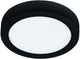 Eglo connect.z fueva-z smarte Aufbauleuchte – ø 21 cm – Schwarz und Weiß – einstellbares weißes Licht – dimmbar – Zigbee