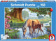 Schmidt Spiel - Puzzle - 150 Teile - Pferde am Bach (Konie nad Potokiem) - Premiumqualität