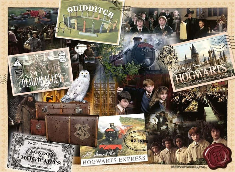 Ravensburger Harry Potter Puzzle XXL Zurück nach Hogwarts 300 Teile.