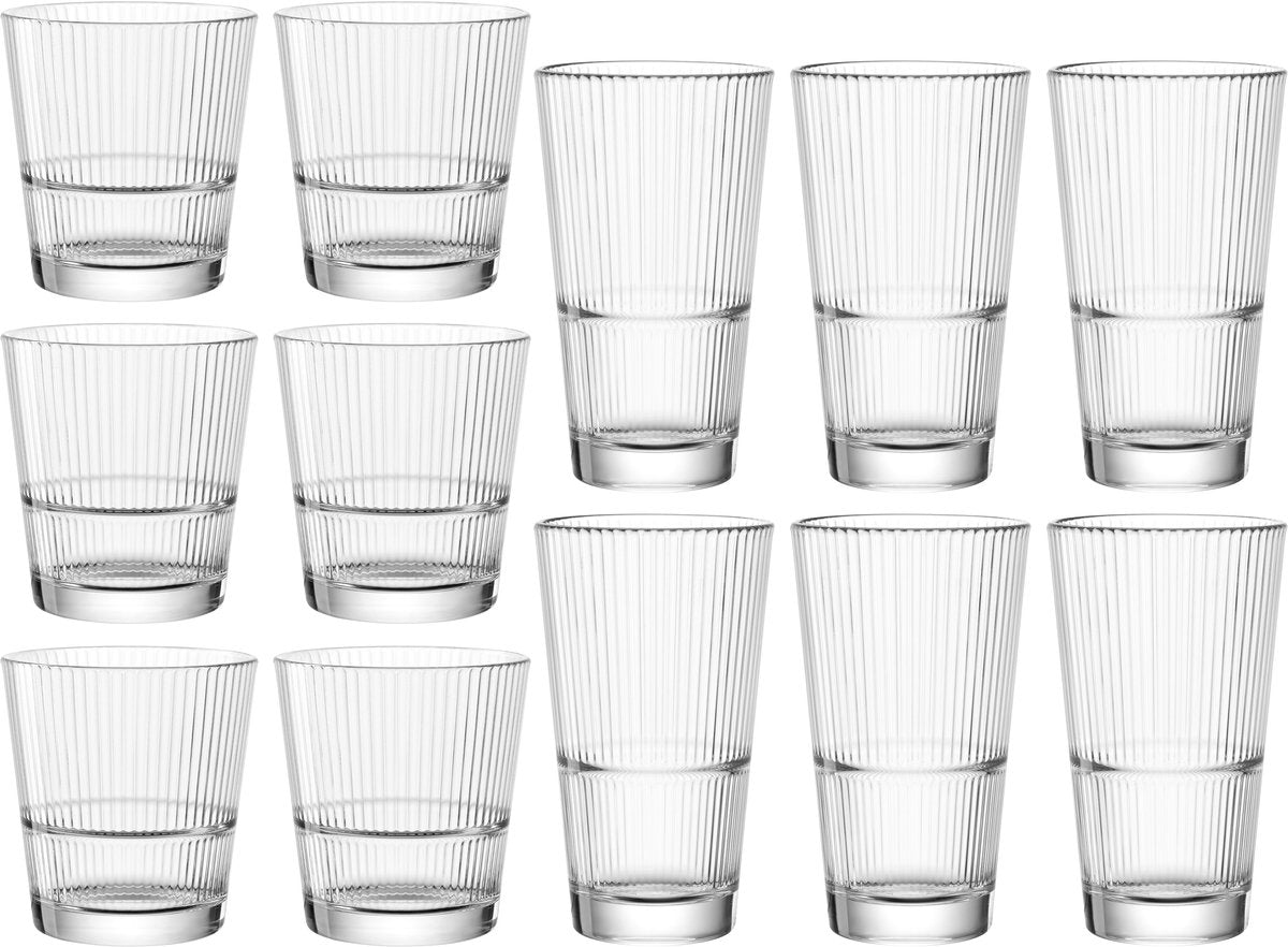 Leonardo Evento Glasset - 12-teilig