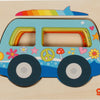 Goki Holzschichten-Puzzleauto, 5-tlg.