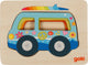 Goki Holzschichten-Puzzleauto, 5-tlg.