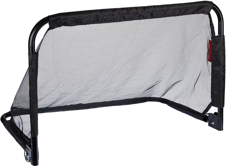 Avento klappbare Fußballtore aus Stahl – 2 Stück – 90 x 60 x 60 cm – schwarz