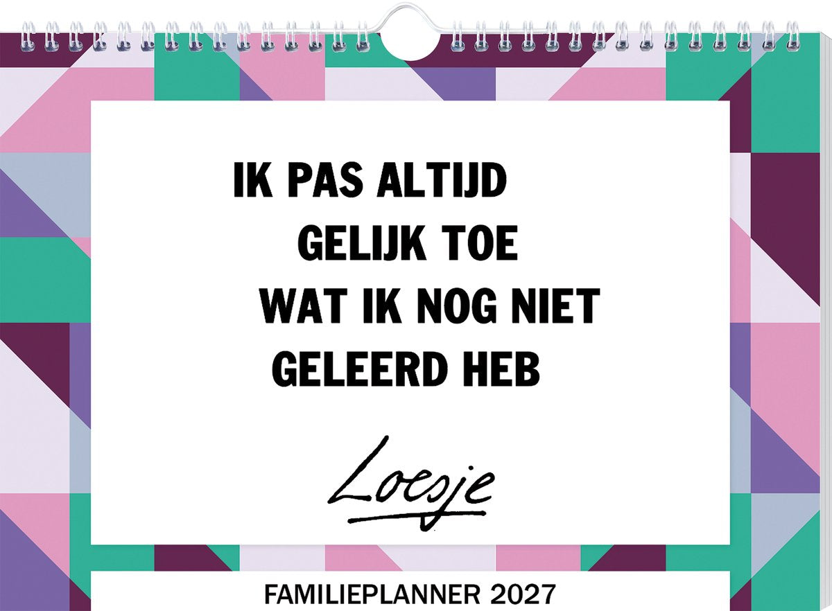 Loesje Familienplaner – 2027