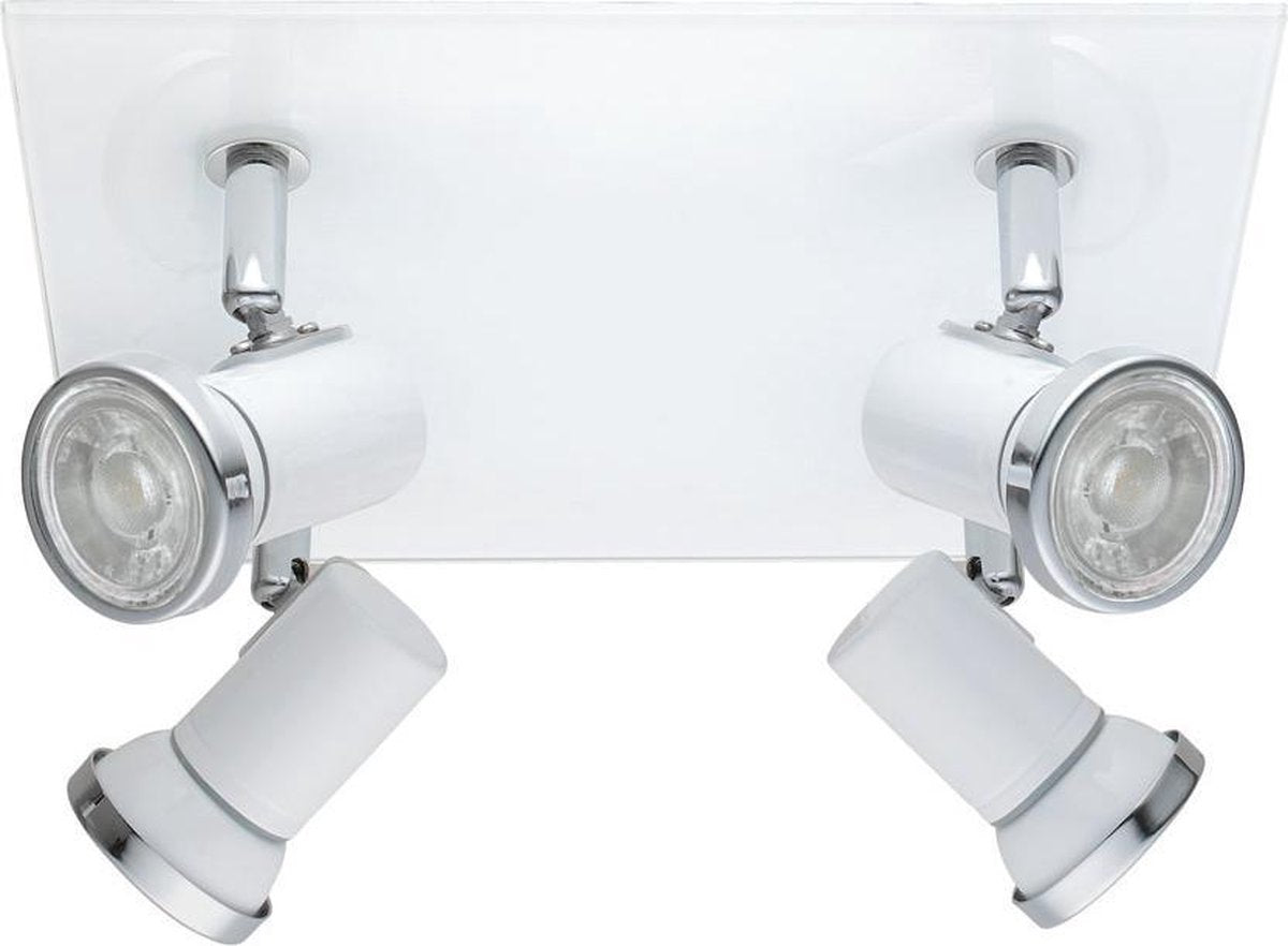 Eglo Batholino Tamara 1 - Spot - 4 Lichter - Weiß, Chrom