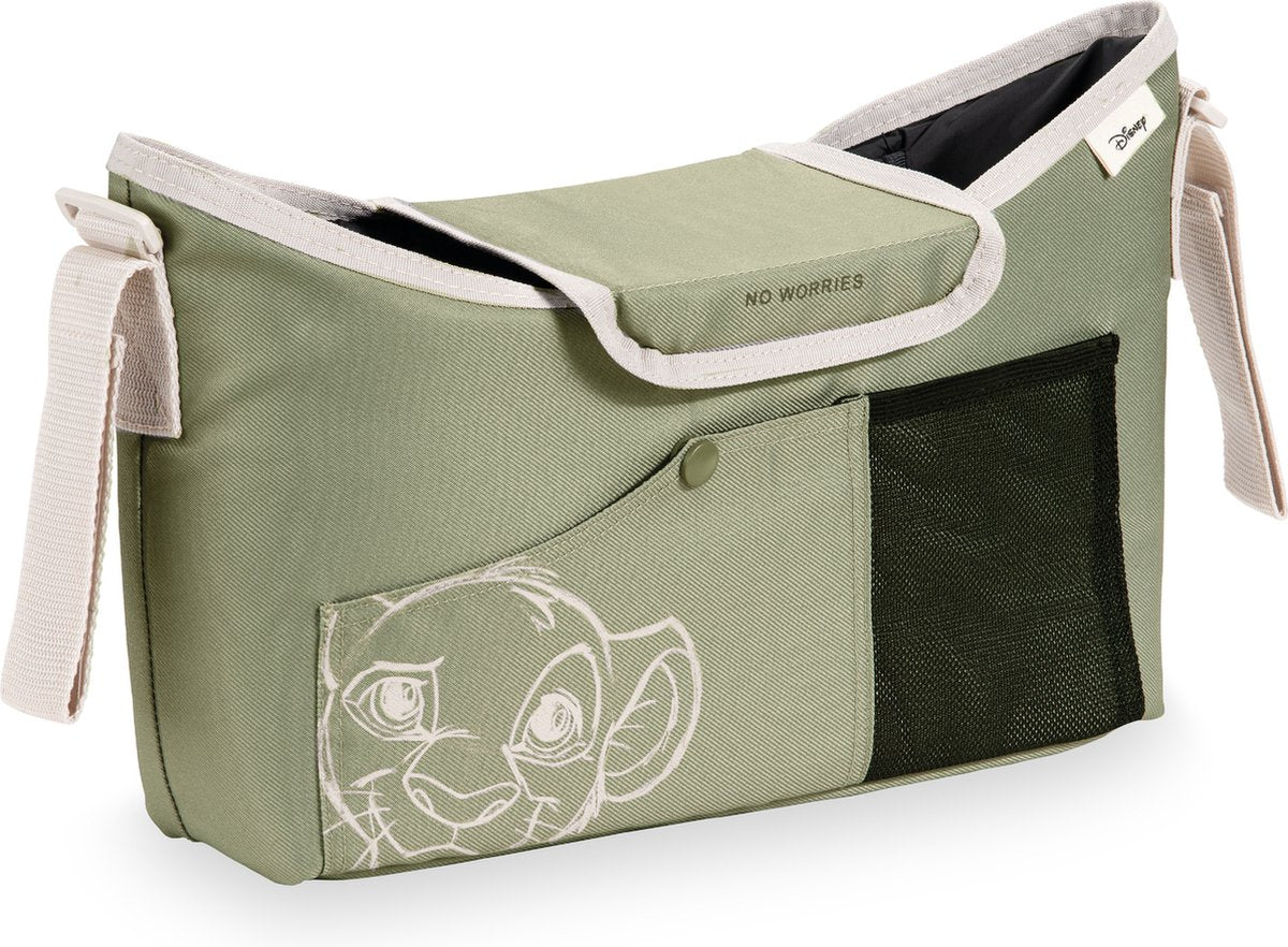 Hauck Kinderwagentasche – Kinderwagen-Organizer – Simba Olive