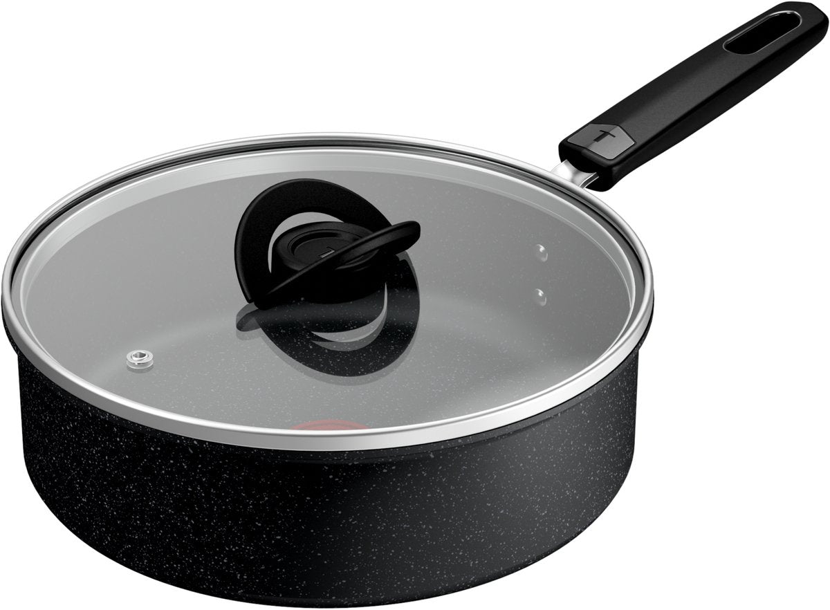 Tefal Ultimate - Bratpfanne - ø24 cm - mit Deckel - induktionsgeeignet - Antihaftbeschichtung - zur Verwendung mit Metallspateln geeignet