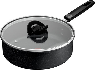 Tefal Ultimate - Bratpfanne - ø24 cm - mit Deckel - induktionsgeeignet - Antihaftbeschichtung - zur Verwendung mit Metallspateln geeignet