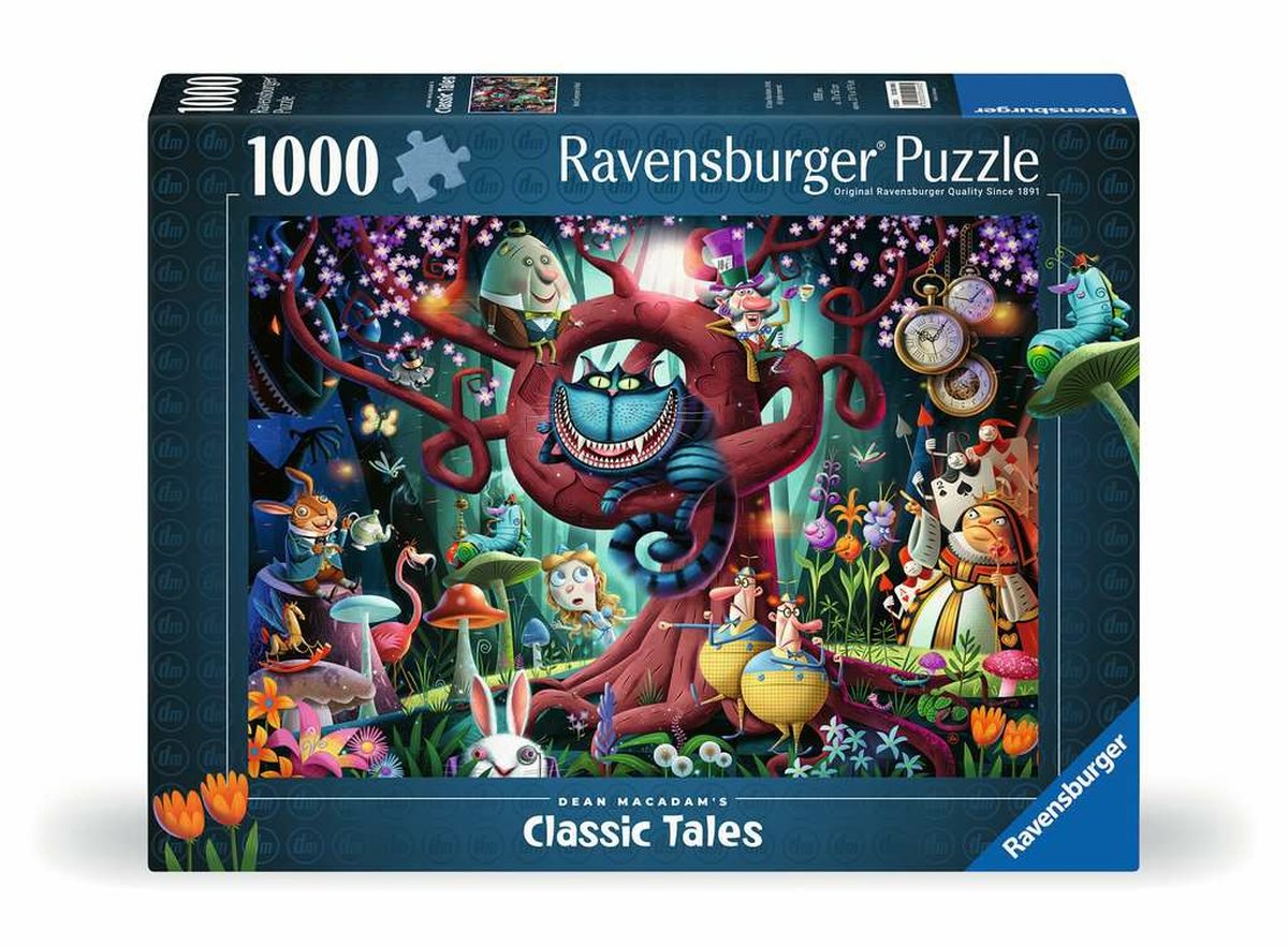 Ravensburger Puzzle Alice im Wunderland 1000 Teile – Erwachsene.