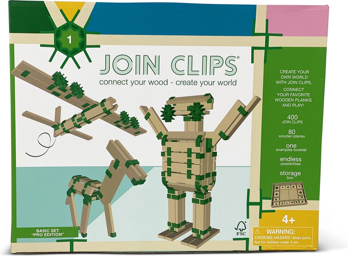 Schließen Sie sich Clips Basic Set Pro Edition an