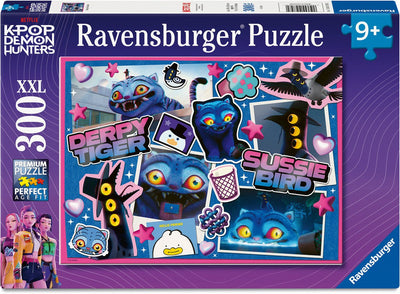 K-Pop Ravensburger Demon Hunters XXL-Puzzle 300 Teile – Kinderpuzzle 49 x 36 cm – ab 9 Jahren
