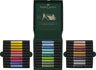 Faber-Castell Zeichenstift – Pitt Artist Pen – Duo Marker – 30 Stück – FC-162030