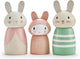 Tender Leaf Toys Spielfiguren Bunny Tales Junior Holz 3-teilig