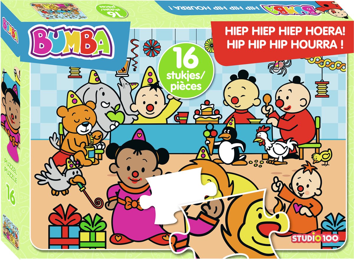 Studio 100 -Bein -Puzzle Himep Himep Hurra, 16st.