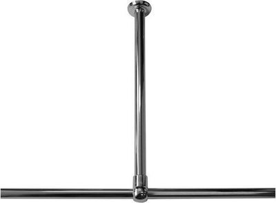 Dichtungskinne Dichtungsdecke Deckenstütze Dichtung 60 cm Chrom 276668618