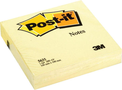 Post-it® Post-it - Notizblock 3m Post-it 563 101x101mm gelb