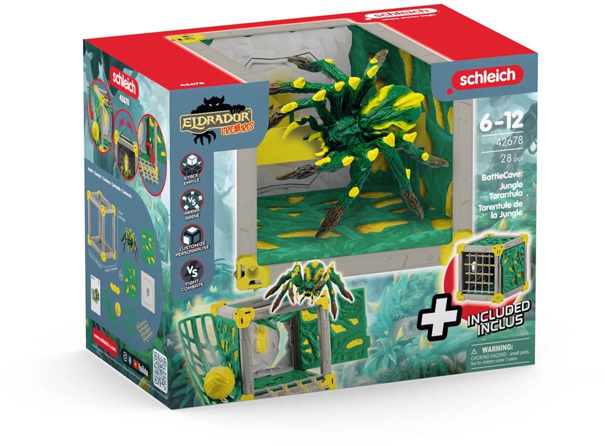 Schleich Eldrador Battlecave Jungle Tarantula