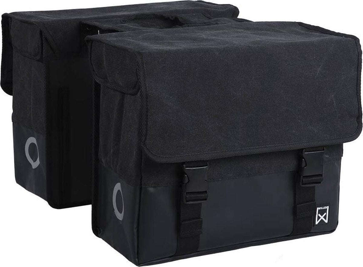 Willex - Doppelleinwand Plus - 30 Liter - Universalmontage - extra stark - Schwarz Mattschwarz