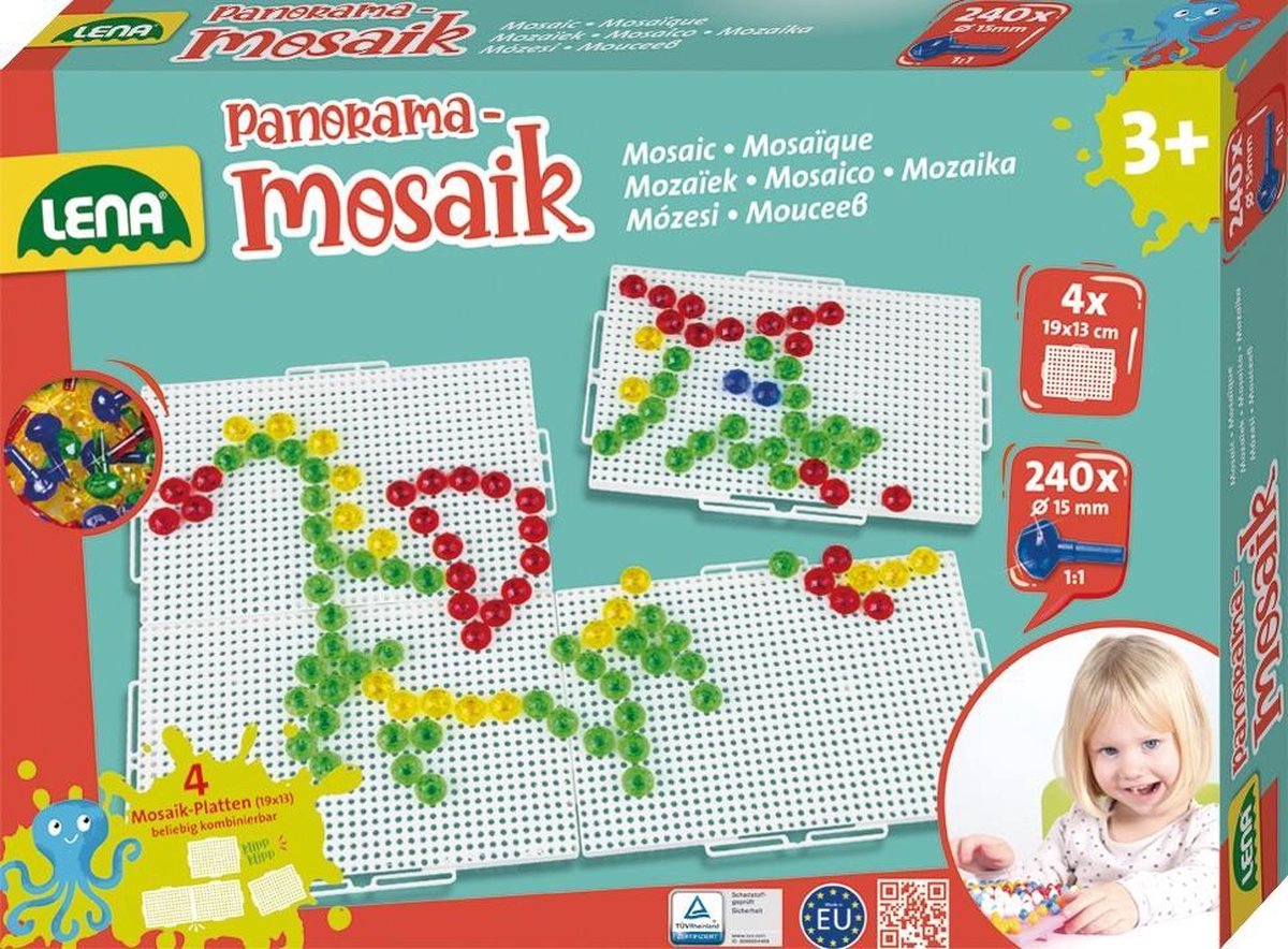 Lena Mosaik-Set Panorama 240 Stück 15 mm