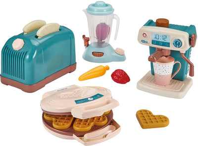 Ecoiffier Kitchen Set Complete 4in1, 15dlg.