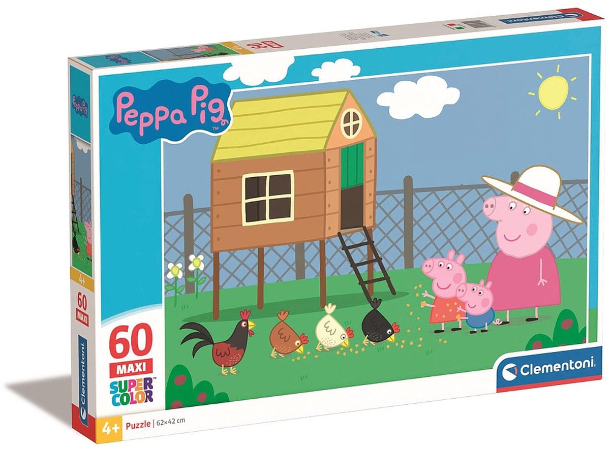 Clementoni Maxi Puzzle - Peppa Pig, 60st.