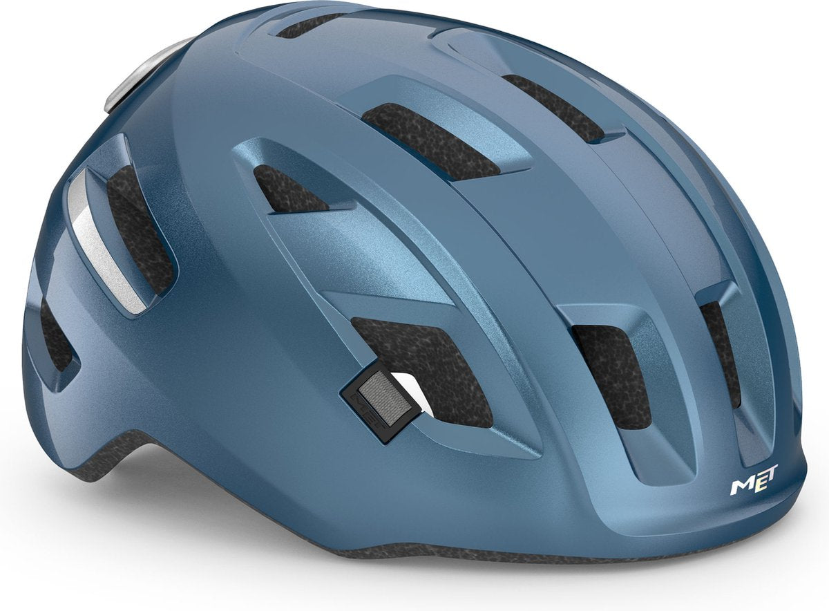 Mit E-Mob Fahrradhelm Herren Damen – Fahrradhelm E-Bike Erwachsene – Größe M (56–58 cm) – NTA8776 – Marineblau