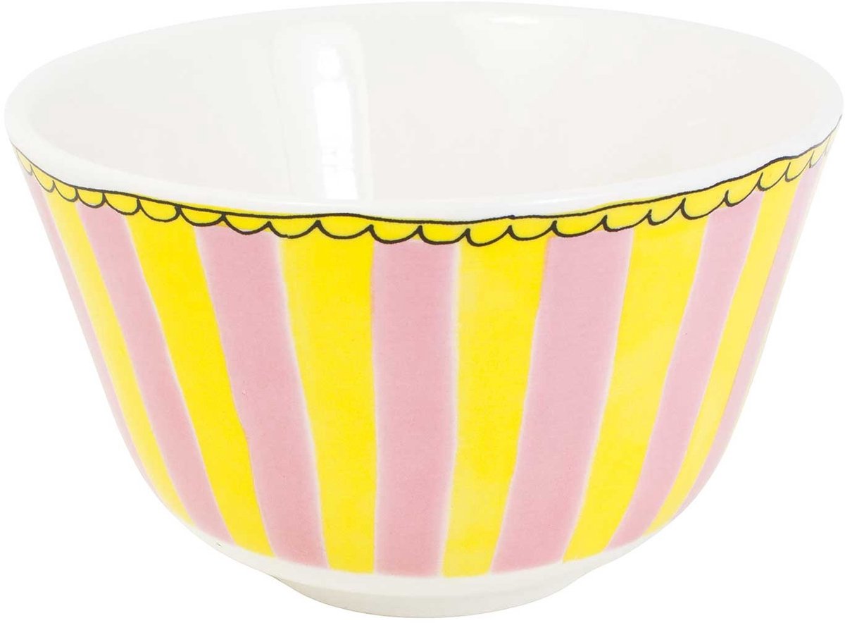 Blond Amsterdam - Aufholjagd - Schale - Streifen - ø 14 cm