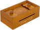 Philos Puzzle-Box aus Holz, Brainteaser, doppeltes Glücksgeschenk.