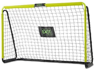 Exit Toys Exit Tempo Fußballtor aus Stahl 180x120cm - Fußballtor - für Kinder - Garten - Grün Schwarz
