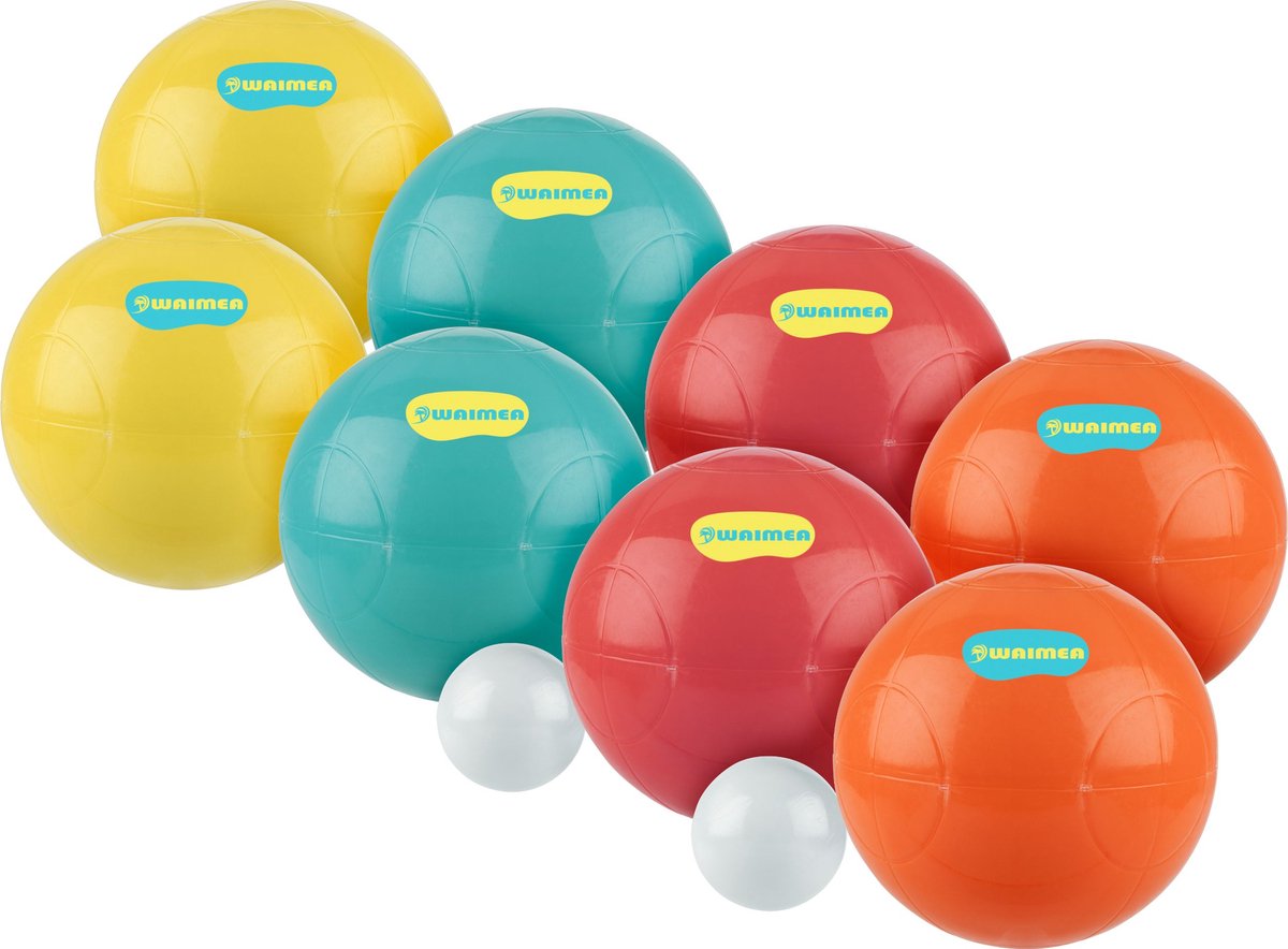 Waimea Strand-Pétanque-Set – Strand-Boccia-Set – 4 Spieler