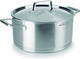 Lacor Foodie-Kochpfanne mit Deckel – ø 20 cm – 3 l – Edelstahl