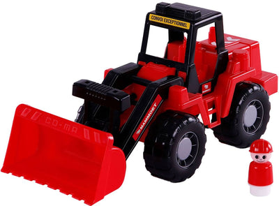 Cavallino Toys Cavallino Mammoet -Bagger mit Spielfigur, 42,5 cm